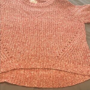 Universal Thread Red Marled Knit Sweatshirt